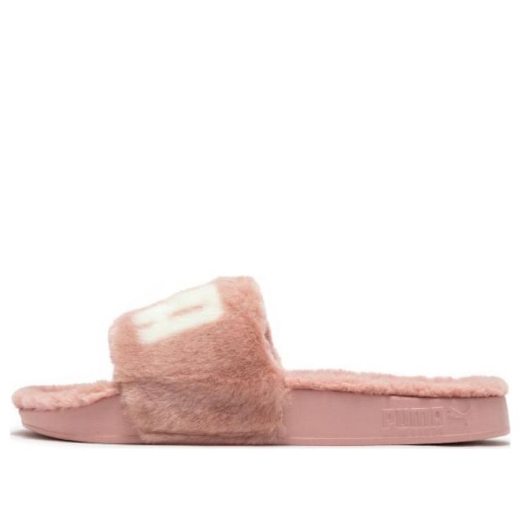 (WMNS) PUMA Leadcat 2.0 Fuzz Slides 'Carnation Pink' 387313-11 - KICKS CREW