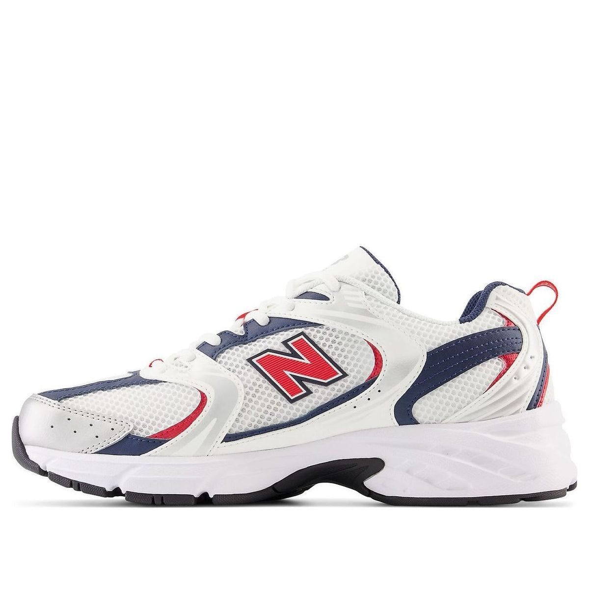 New Balance 530 'White Silver Navy' MR530LO - KICKS CREW