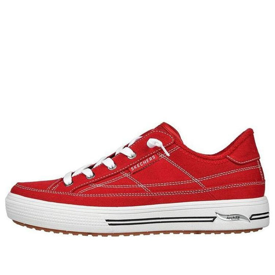 (WMNS) Skechers Arch Fit Arcade 'Red' 177195-RED