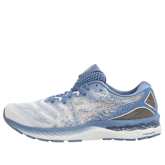 Asics Gel-Nimbus 23 Blue/White/Gold 1011B415-400 - KICKS CREW