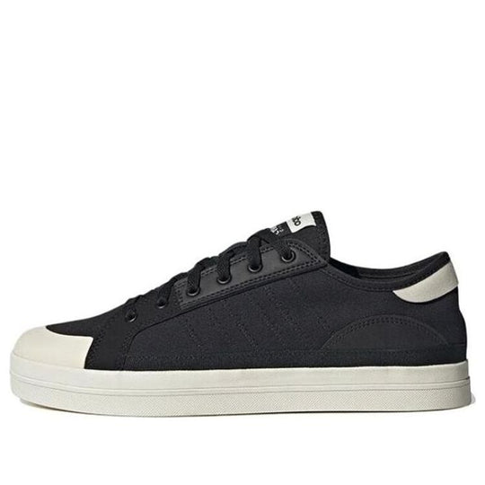 adidas neo City Canvas 'Black White' HQ6526 - KICKS CREW