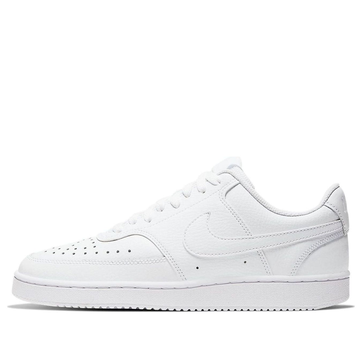 (WMNS) Nike Court Vision Low 'Triple White' CD5434-100 - KICKS CREW