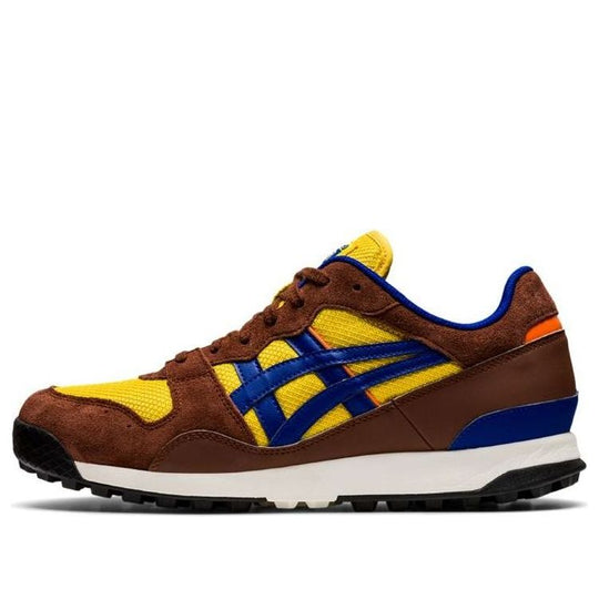 Onitsuka Tiger Horizonia Shoes 'Brown Chrome Yellow Prussian Blue' 118 ...