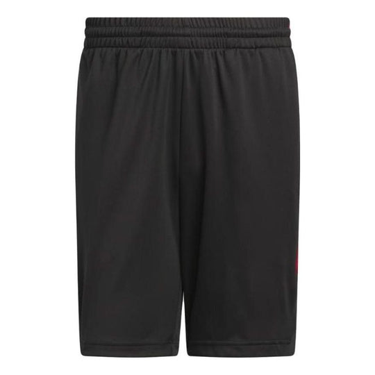 adidas Legends 3-Stripes Basketball Shorts - Black