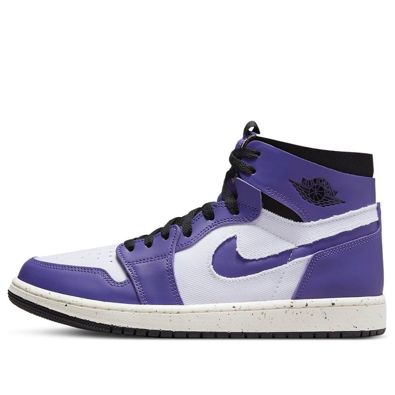 Black n hotsell purple jordans