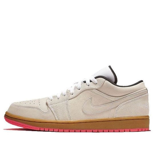 Air jordan 1 low white hot sale gym yellow