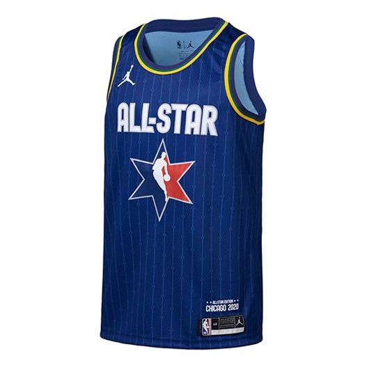 Air Jordan NBA All-Star Edition SW Fan Edition 2020 Chicago Kyrie Irving 11  Sports Basketball Jersey Blue CJ1059-402