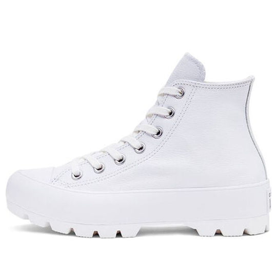 (WMNS) Converse Chuck Taylor All Star Lugged Leather High 'White' 5671 ...