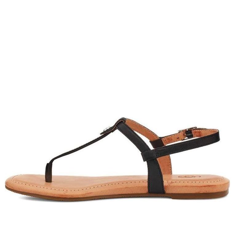 (WMNS) UGG Madeena Sandals Black Brown 1119759-BLLE - KICKS CREW