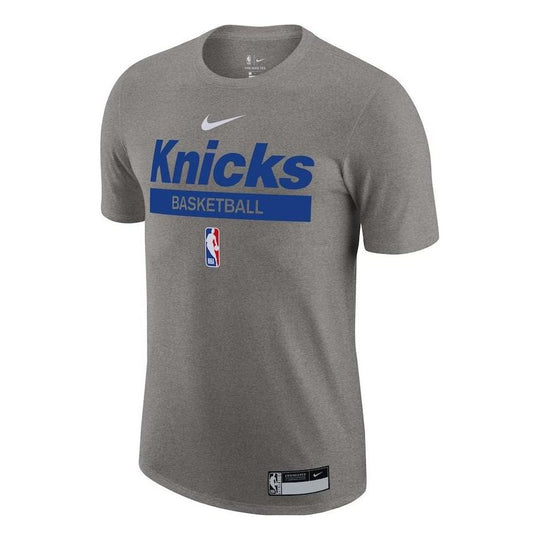 Nike x NBA New York Knicks T-Shirt 'Grey' DR6478-063