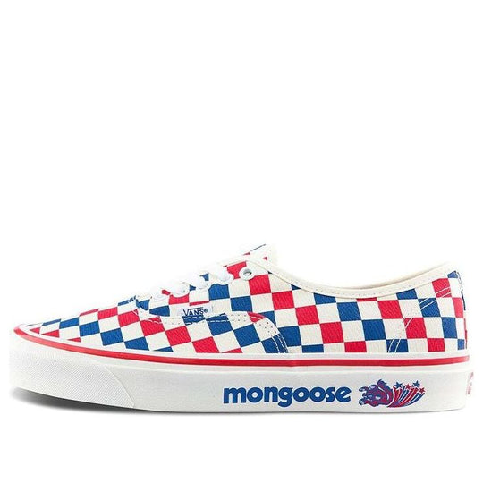 Vans Our Legends x Authentic 44 DX 'Mongoose - Red Blue Checkerboard ...