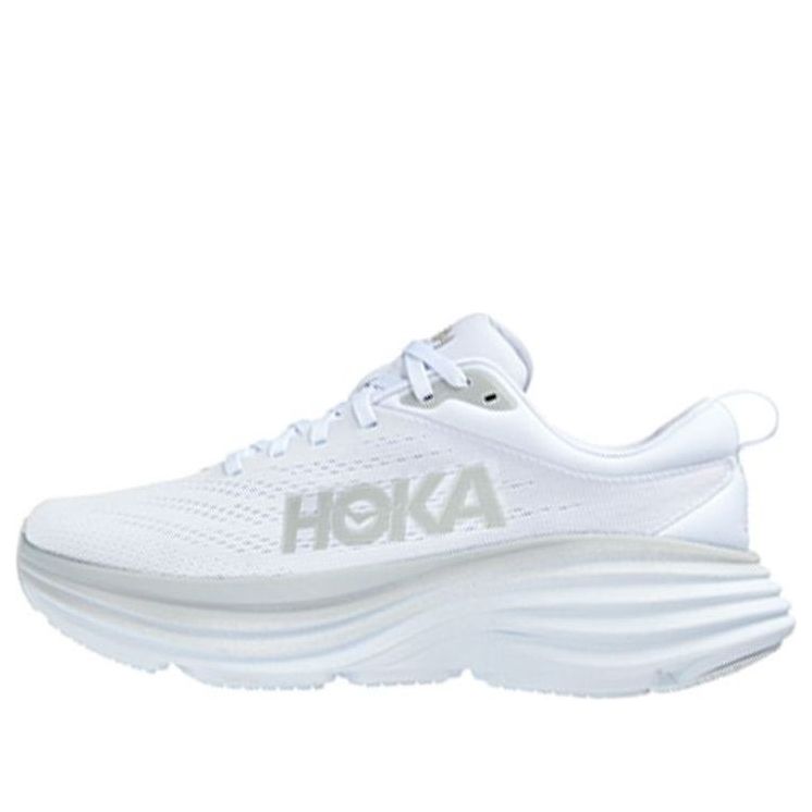 (WMNS)HOKA ONE ONE Bondi 8 'White' 1127952-WWH