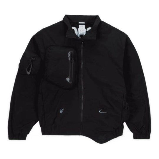 Nike x Off-White Zipped Jacket 'Black' DN1704-010