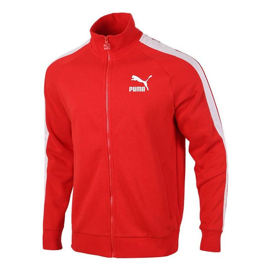 PUMA Iconic T7 Track Jacket 'Red' 530268-11 - KICKS CREW