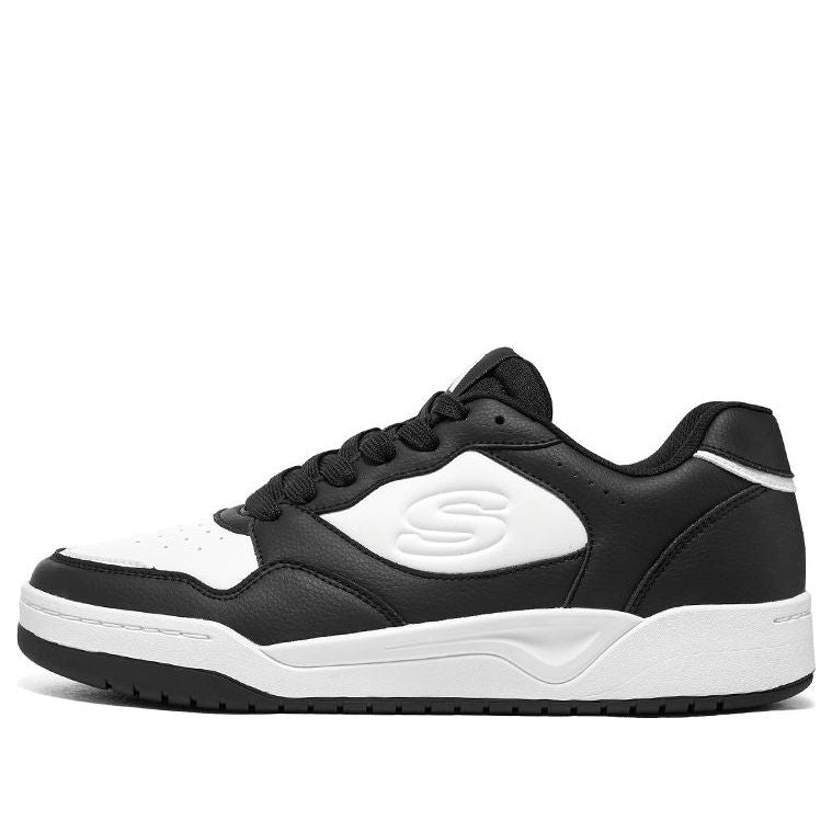 Skechers Koopa Court 'Volley Low Varsity - Black White' 183240-BKW