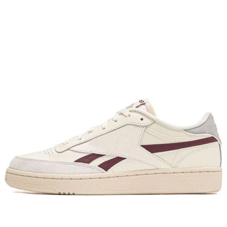 Club C Revenge Men's Shoes - Chalk / Classic Maroon / Pure Grey 3