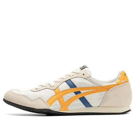 Onitsuka Tiger Serrano Shoes 'Cream Tiger Yellow' 1183B400-101 - KICKS CREW