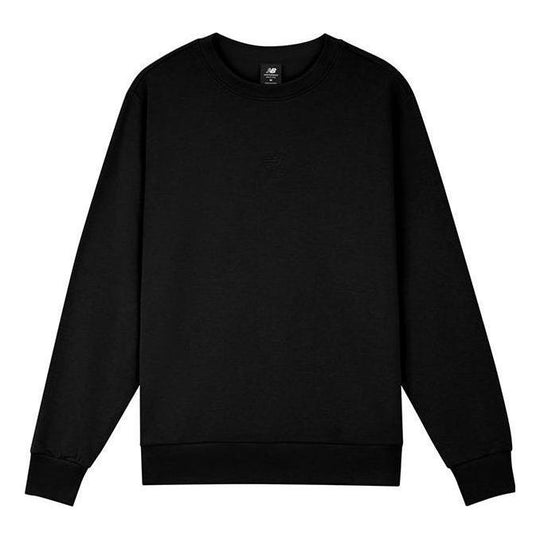 New Balance Pullover Sweatshirt 'Black' AMT33334-BK - KICKS CREW