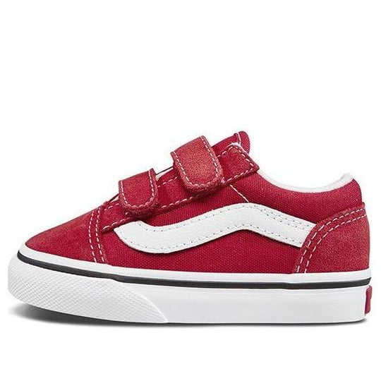 (TD) Vans Old Skool V 'Racing Red' VN0A38JNJV6 - KICKS CREW