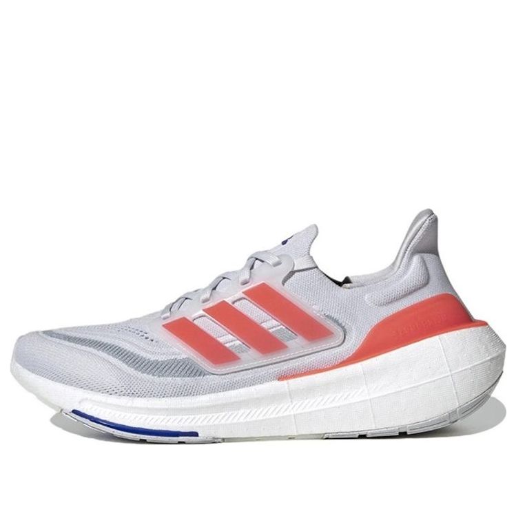 adidas UltraBoost Light 'Dash Grey Solar Red' HQ8596 - KICKS CREW