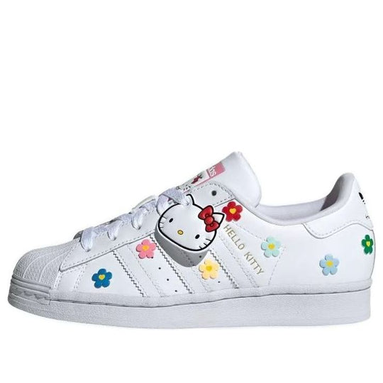 GS) Adidas Originals Superstar x Hello Kitty Shoes 'White' ID7279 