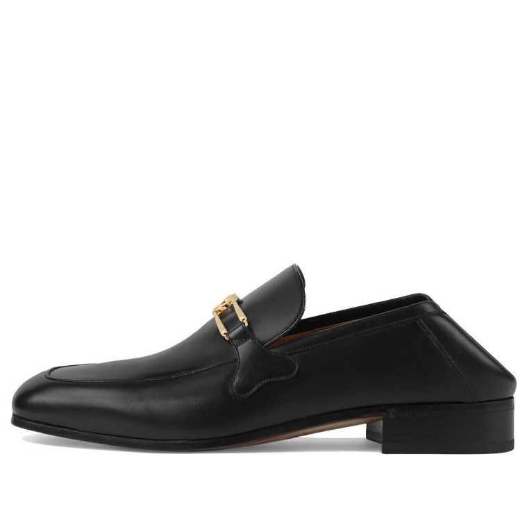 GUCCI Interlocking G Loafers 'Black' 598348-06F10-1000