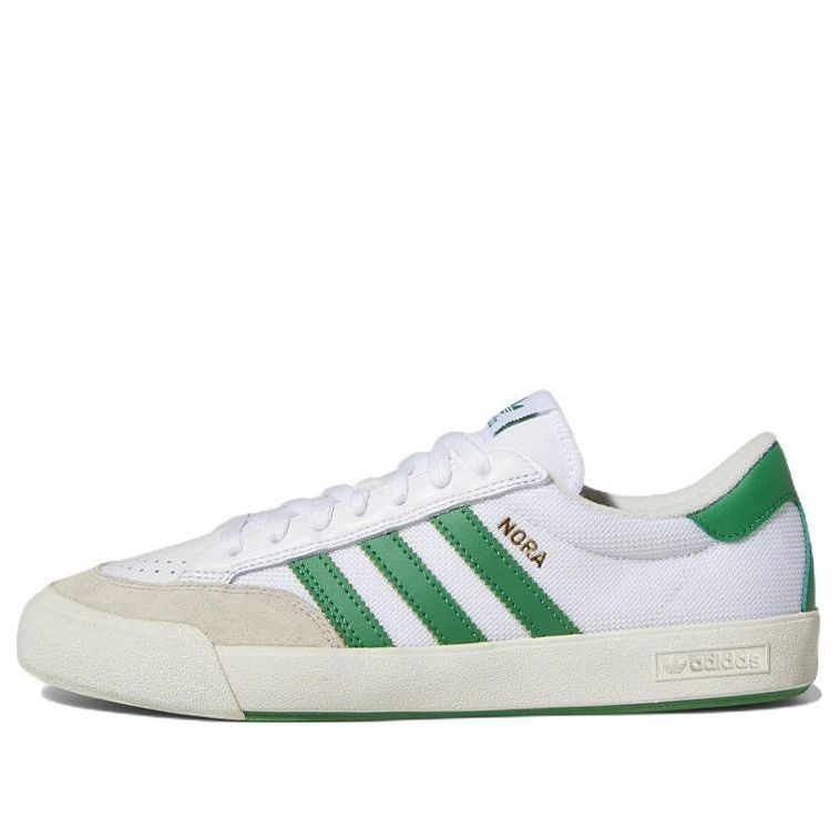 Adidas Originals Nora Shoes 'Cloud White Green' GY6965 - KICKS CREW