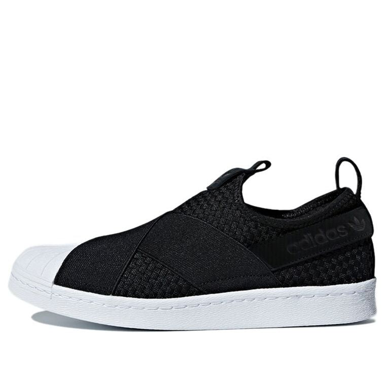 adidas originals Superstar Slip On Black White CQ2487