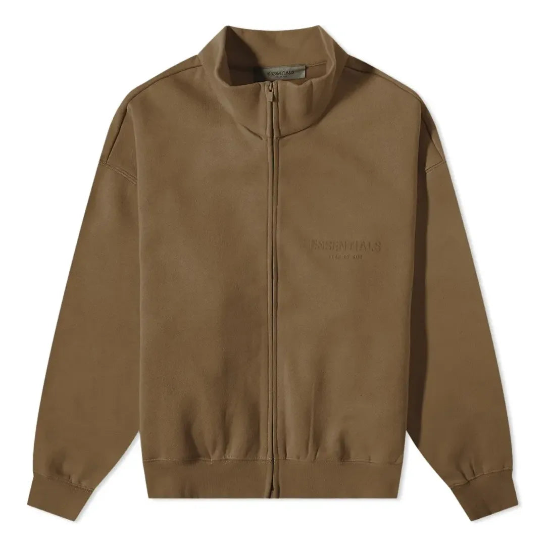 Fear of God Essentials FW22 Full Zip Jacket 'Wood' FOG-FW22-353 - KICKS CREW