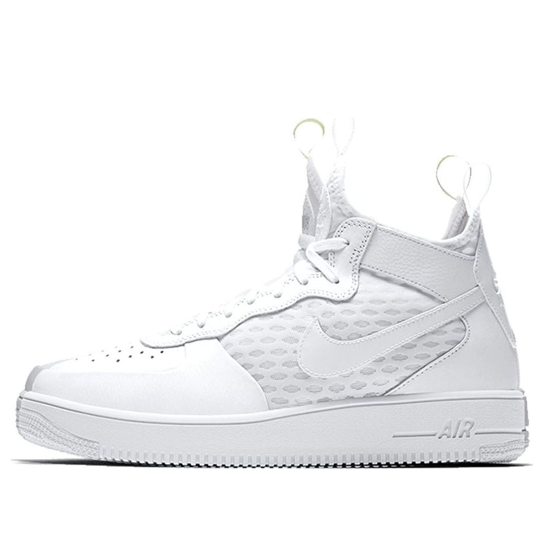 Nike Air Force 1 Ultraforce Mid 'Triple White' 864014-100 - KICKS CREW