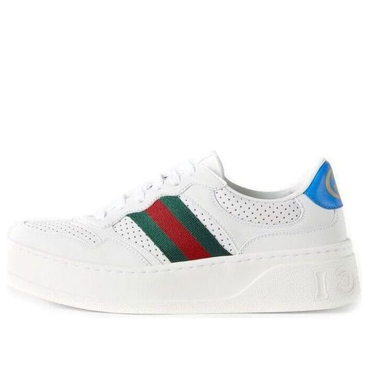 (WMNS) Gucci Chunky GG Web Sneaker 'White Blue' 670415-UPG10-9060-KICKS ...