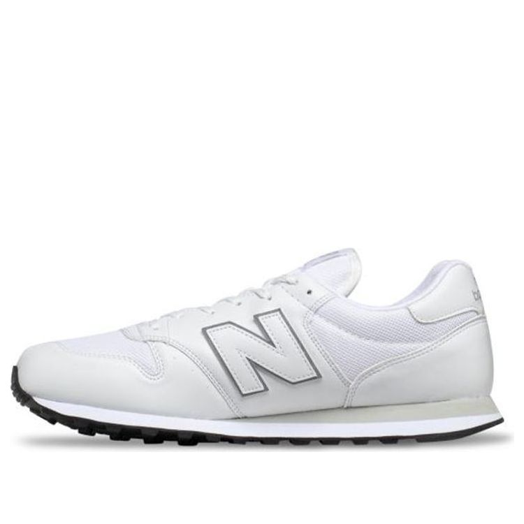 New balance 500 on sale silver