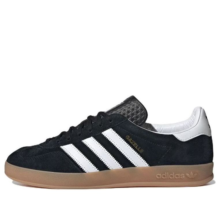 adidas Gazelle Indoor 'Black White Gum' H06259 - KICKS CREW