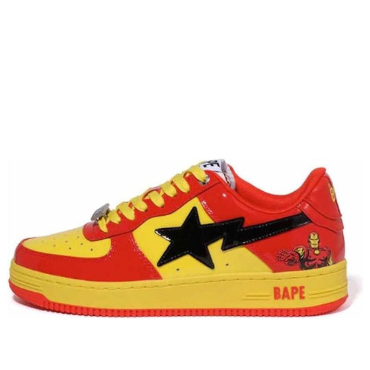 A BATHING APE x Marvel Comics Bape Sta Low 'Iron Man' 0ZXSHM191902J-RDR