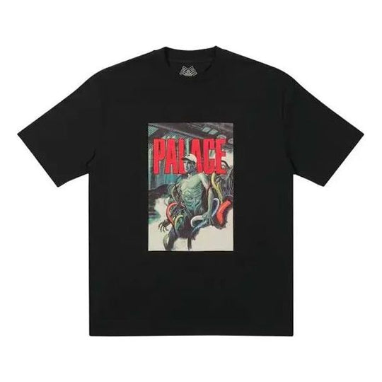 Palace FW21 Mangas Logo T-Shirt 'Black' P21TS172 - KICKS CREW