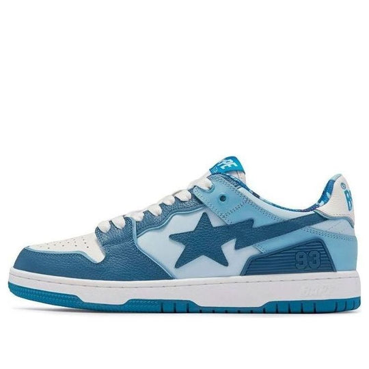 A BATHING APE Sk8 Sta 'Blue White' 1I30-191-006-BLUE - KICKS CREW