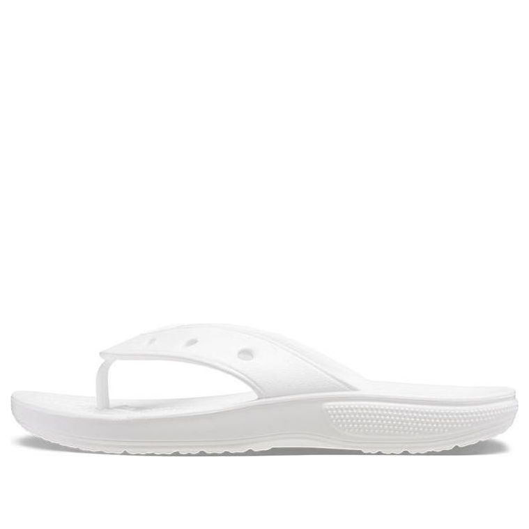 Crocs Classic Crocs Flip Casual Flip-Flops Unisex White 207713-100 ...