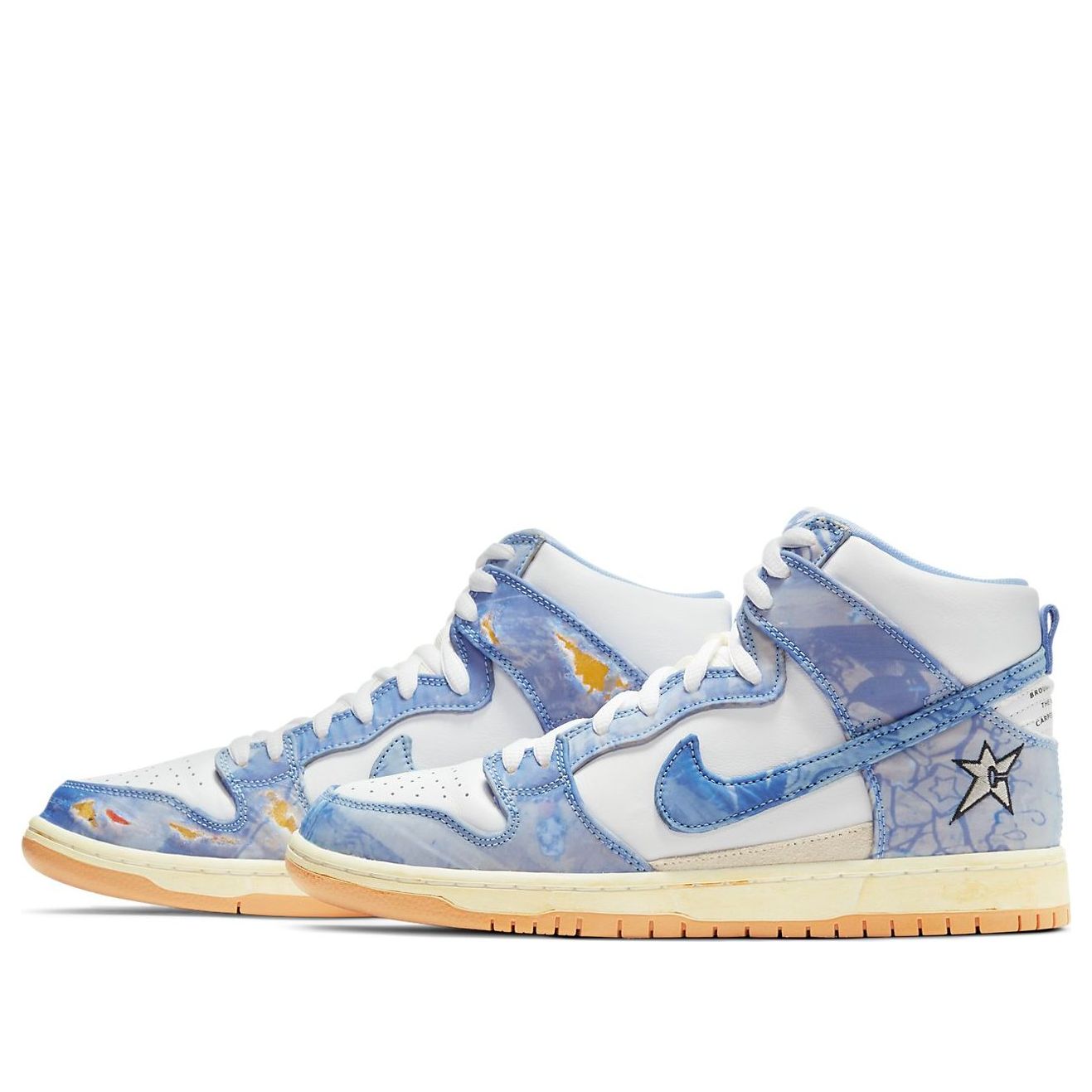 Nike SB Dunk High 'White Dark Sulfur Coconut Milk' CV1677-100 ...