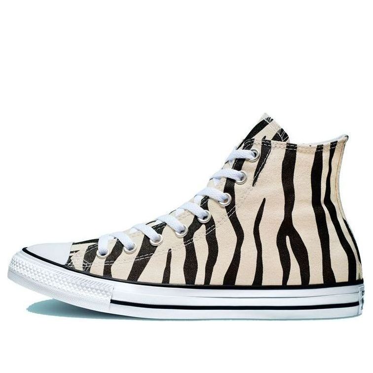 Converse Chuck Taylor All Star High 'Zebra Stripe' 166258F - KICKS CREW