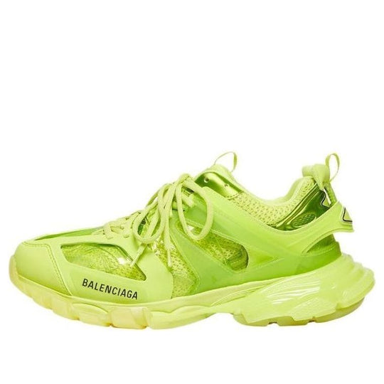 Balenciaga Track Clear Sole Sneaker in Yellow