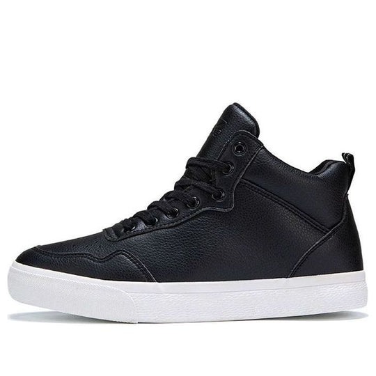 Li-Ning Classic Skateboarding Shoes Mid 'Black White' AGCP263-1 - KICKS ...