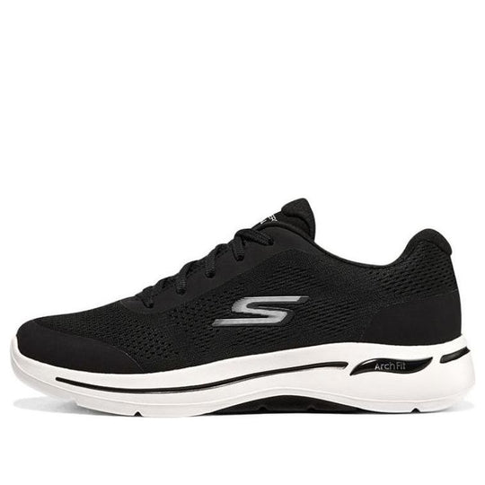 Skechers Go Walk Arch Fit 'Black White' 216262-BKW - KICKS CREW