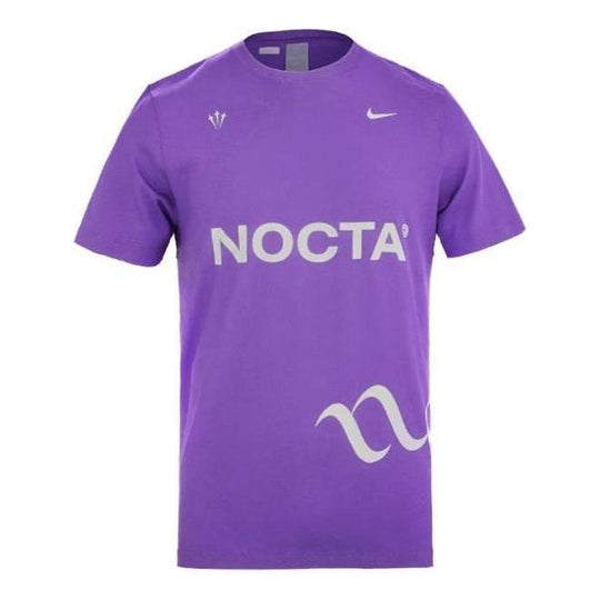 Nike x NOCTA Drake NRG Essential Short Sleeve T-Shirt 'Purple' DM1724-510