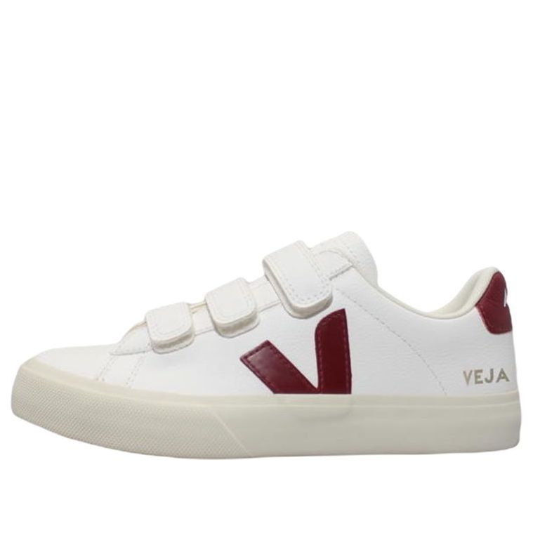 Veja Recife Chromefree Leather 'Marsala White' RC0502637A - KICKS CREW