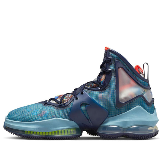 Nike LeBron 19 'Fast Food - Dutch Blue' CZ0203-400 - KICKS CREW