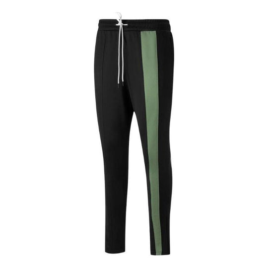 PUMA Ralph Sampson Basketball Pants 'Black Green' 532105-15