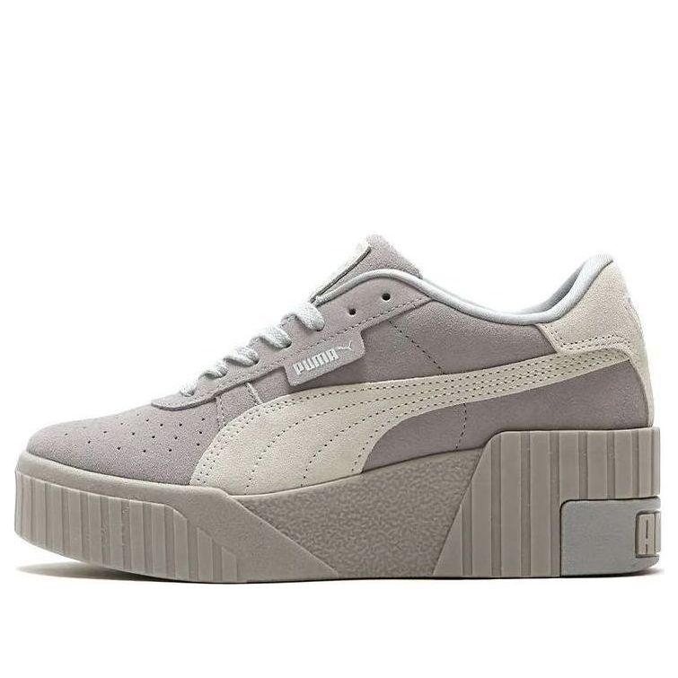 WMNS) PUMA Cali Wedge Tonal 'Grey' 385248-02 - KICKS CREW