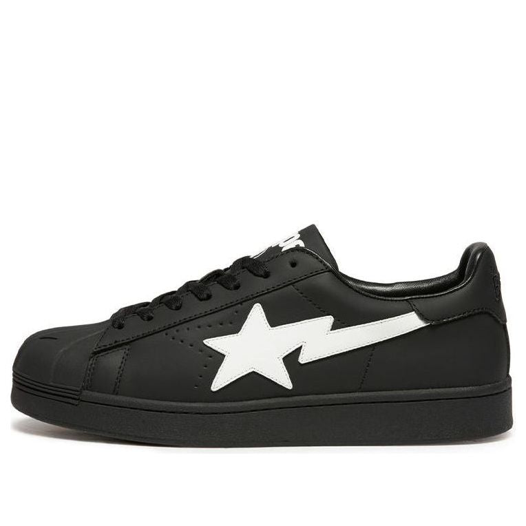 A BATHING APE Bape Skull Sta 'Black White' 1I20-191-005-BW-KICKS CREW