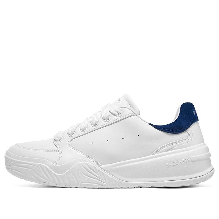 (WMNS) Skechers Sport Denali Shoes 'White Navy' 185020-WNV-KICKS CREW