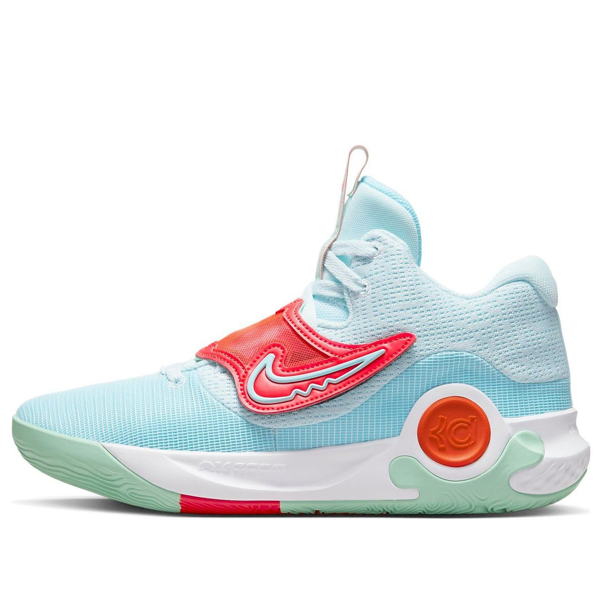 Nike KD Trey 5 X EP 'Blue Chill Bright Crimson Mint' DJ7554-400 - KICKS ...